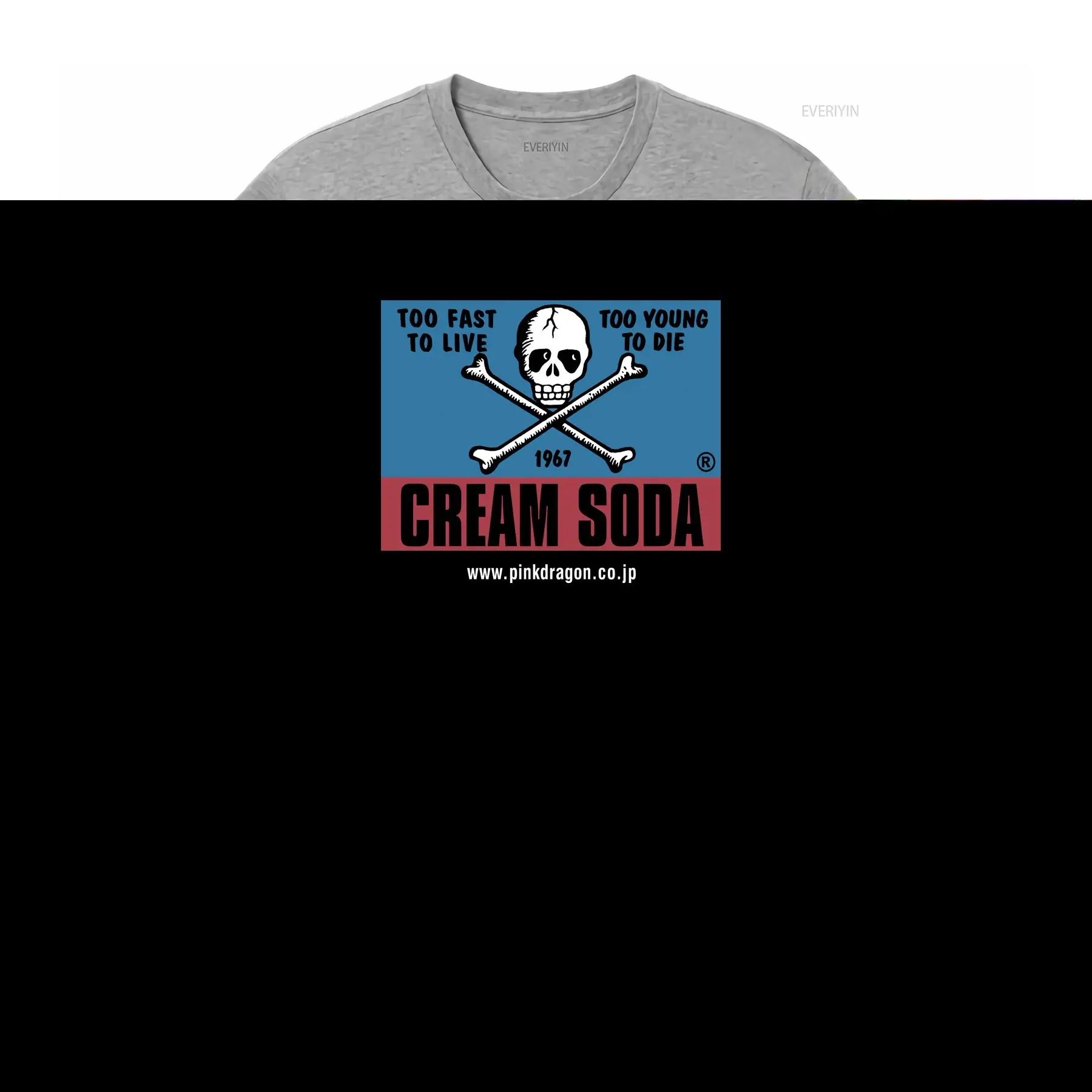Vintage Cream Soda Skull Japan - đánh giá và giá Streetwear Brand Vintage