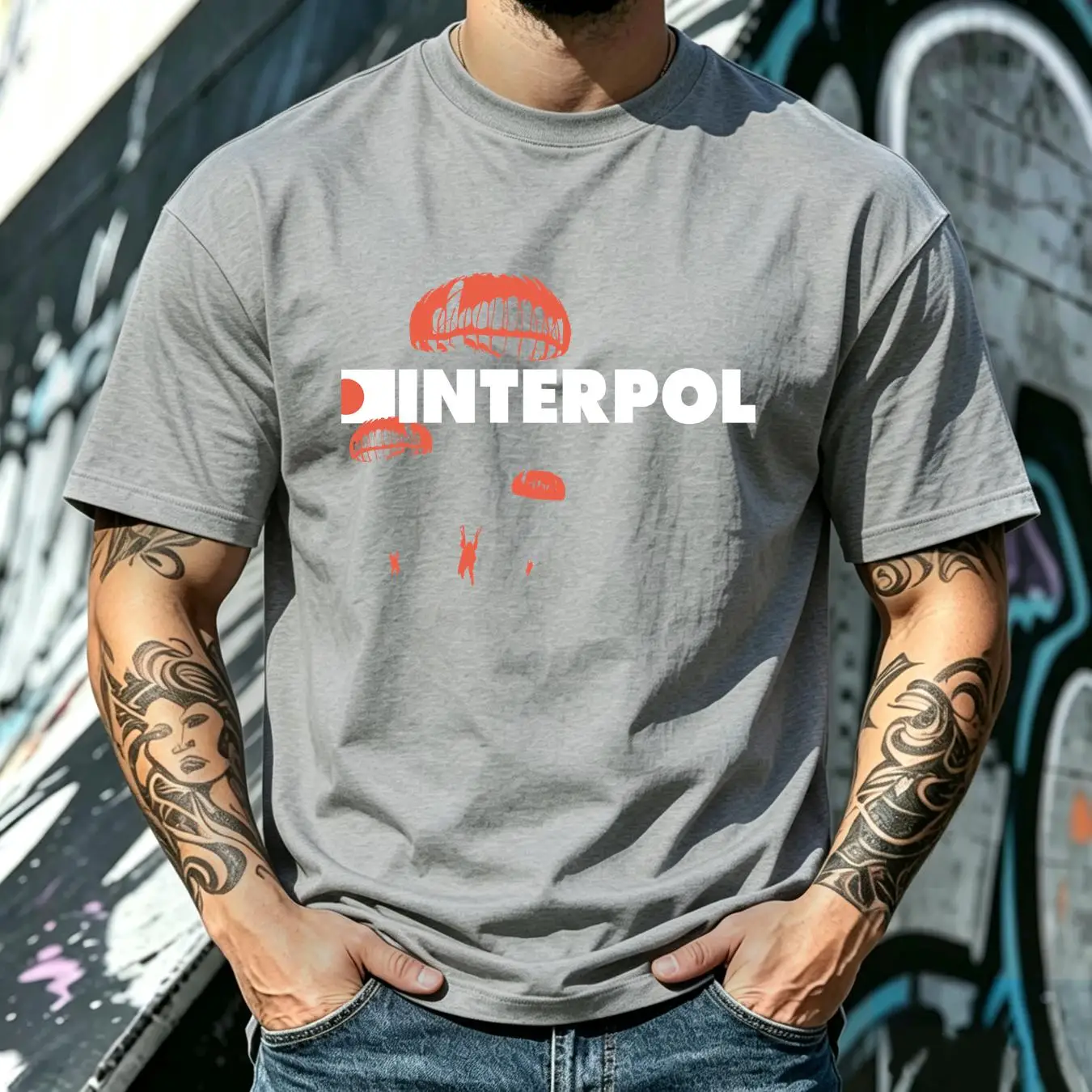 washed T Shirt Interpol band r - đánh giá và giá Streetwear Brand Vintage